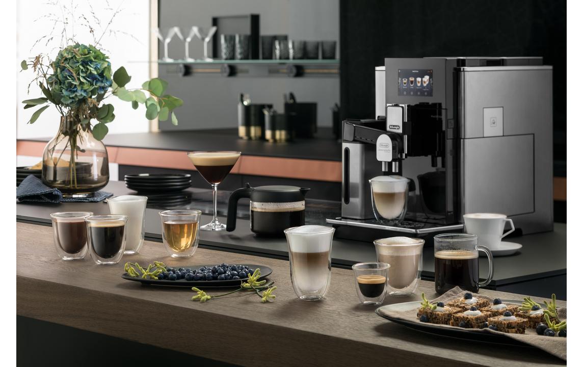 Kaffeevollautomat Maestosa EPAM 960.75.GLM Schwarz<br>Kaffeevollautomat mit majestätischem Funktionsumfang und Erscheinungsbild