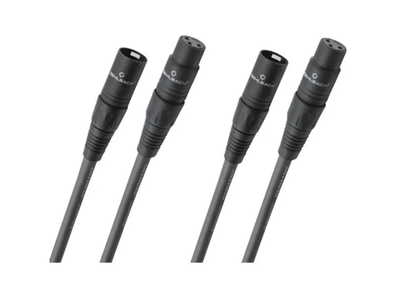 Oehlbach NF 14 Master X XLR Forbindelsesledning [1x XLR-stik - 1x XLR-tilslutning] 1.00 m Antracit
