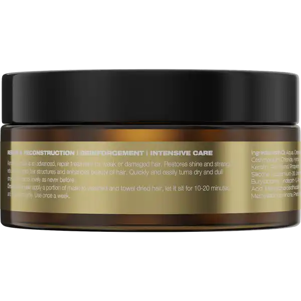 Haarmaske mit Keratin
