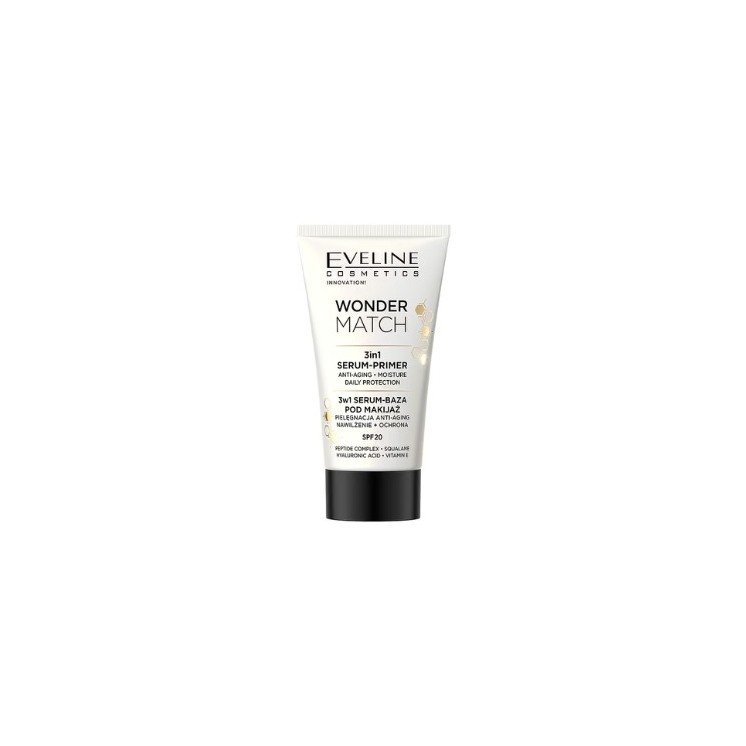 Eveline Wonder Match 3in1 Serum - Make-up-Basis mit SPF20 Filter 30 ml