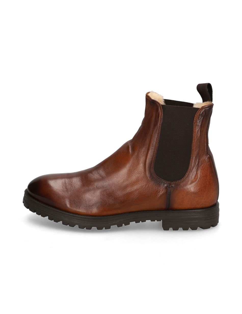 Glattleder Chelsea Boot