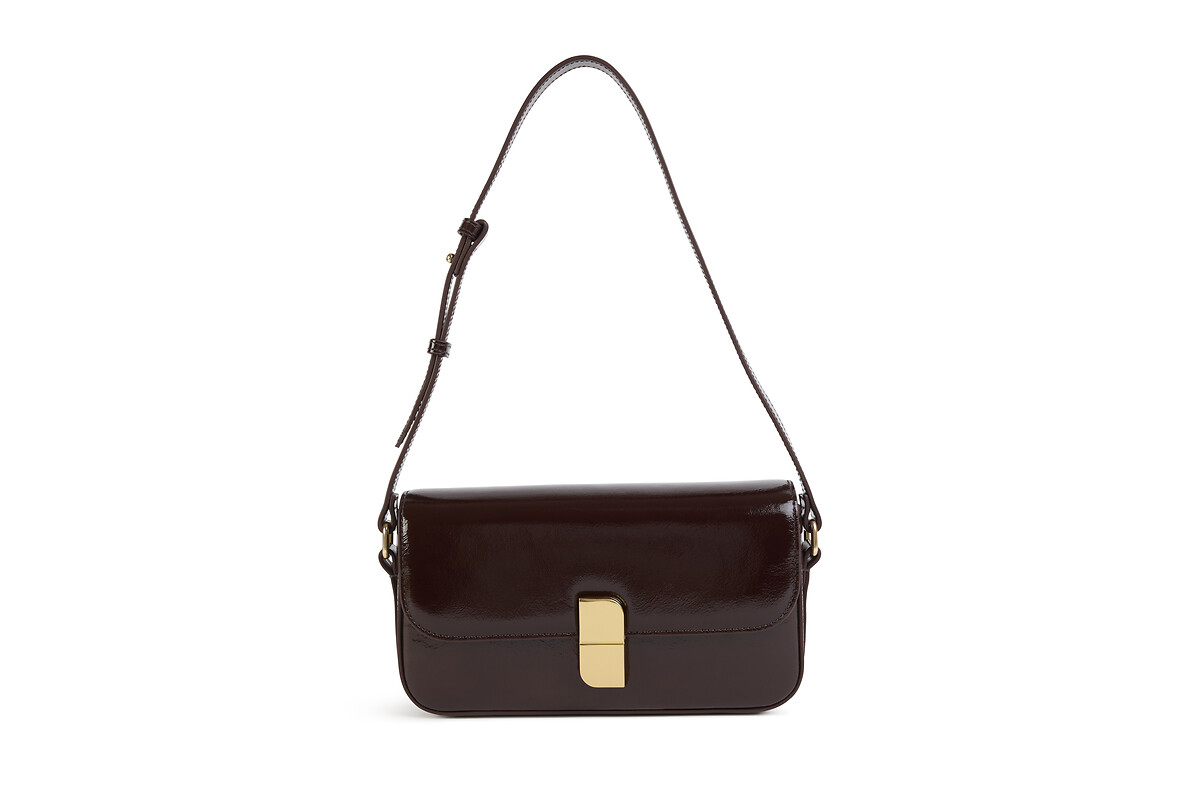 NAT & NIN<br>Bolsa de ombro de couro ALICE S