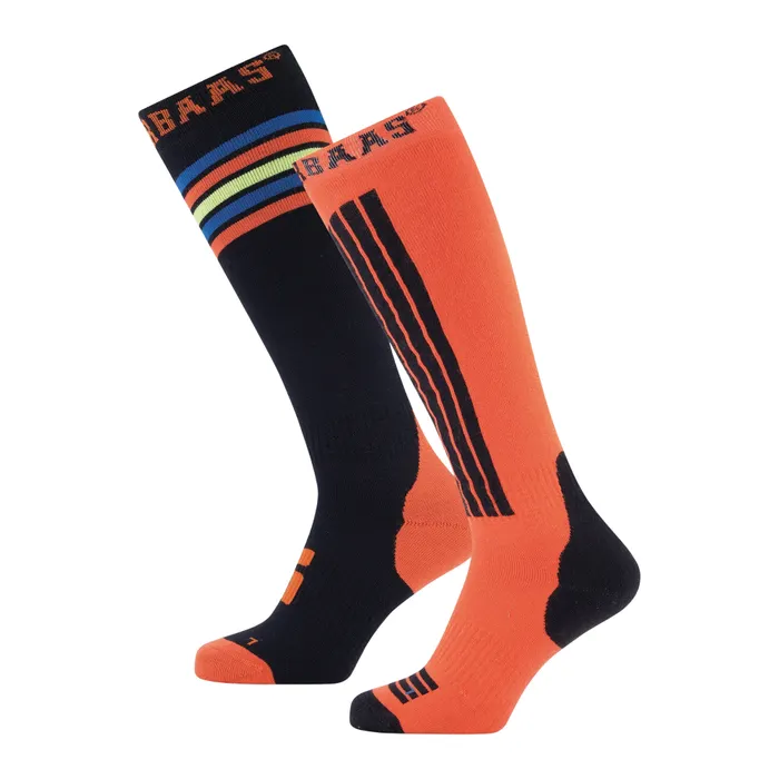 Poederbaas Striped Skisokken (2-pack)