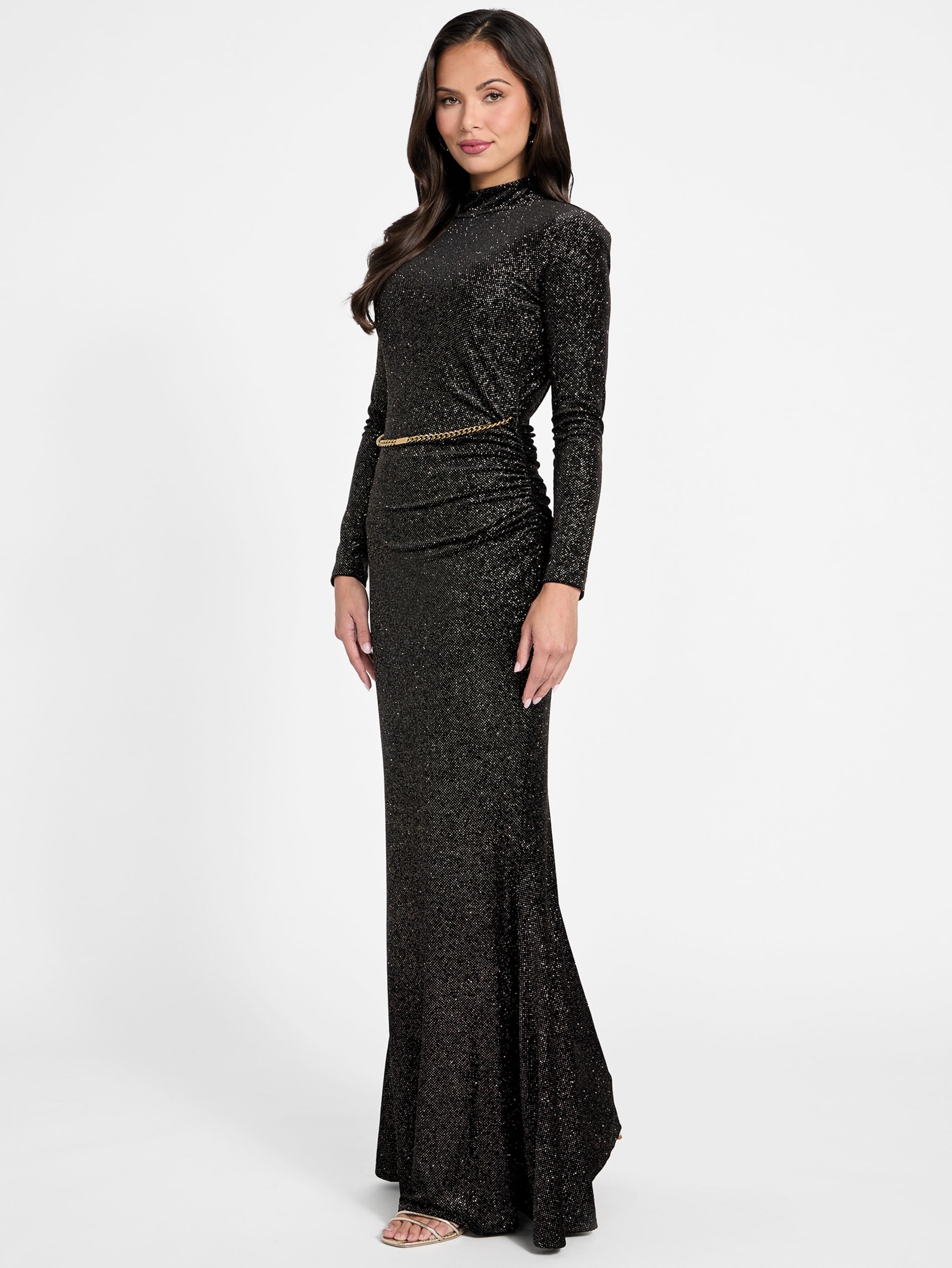 Vestido Dana Velvet Shimmer