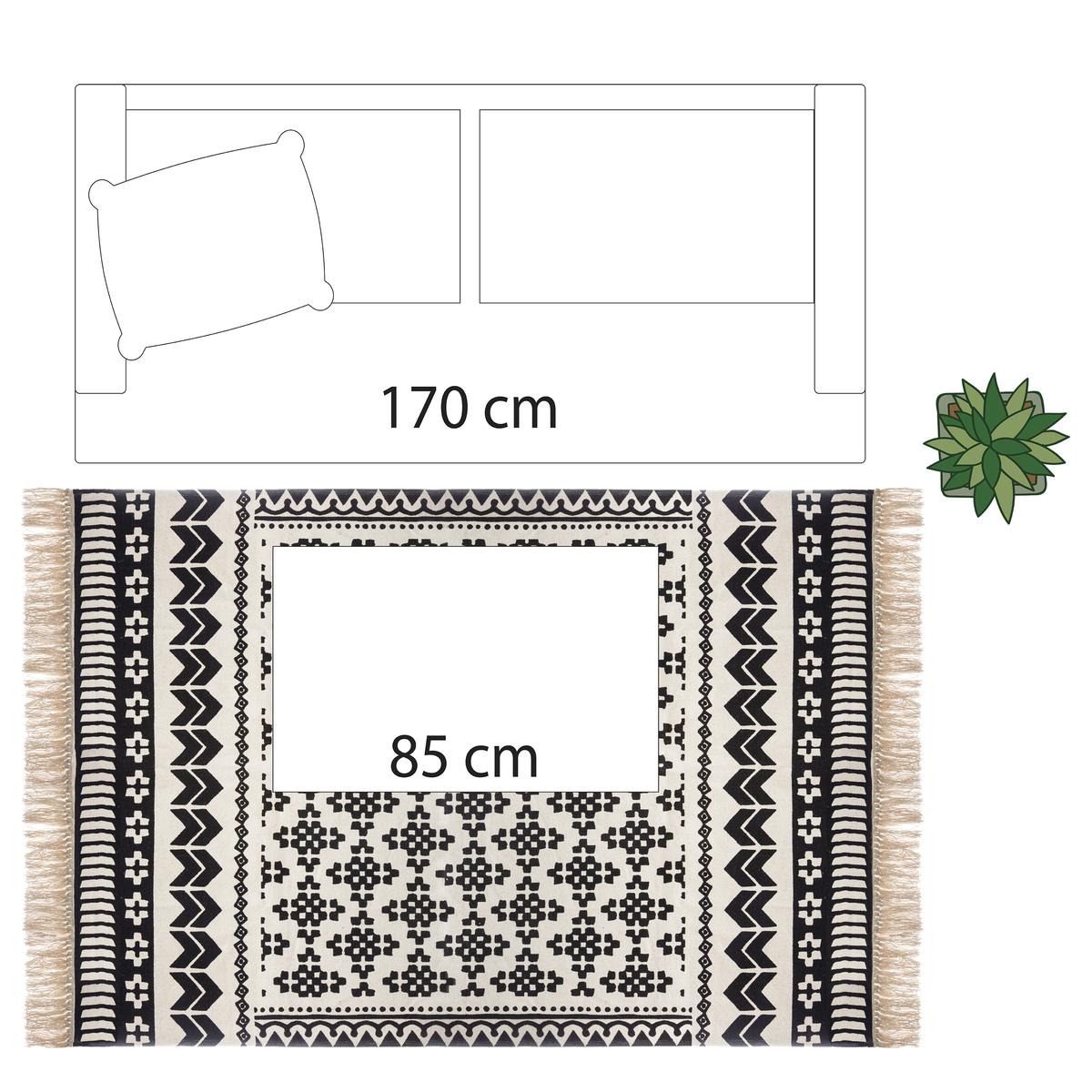 TAPIS COTON DELHI 120X170CM