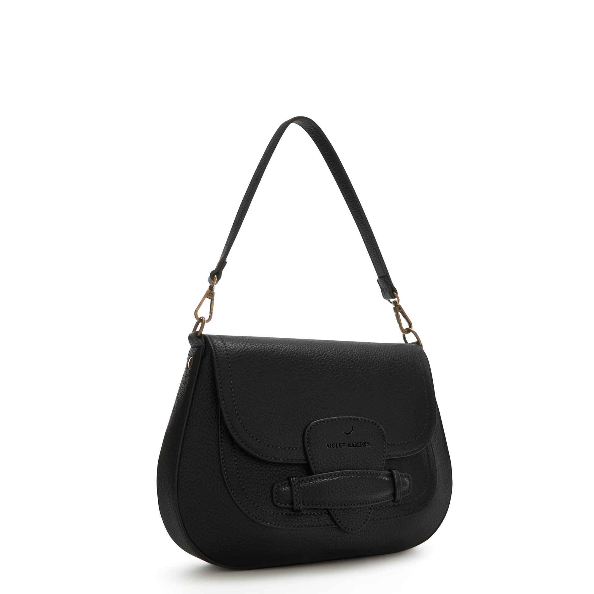 crossbody tas, schoudertas Violet Hamden Violet Hamden Zwart