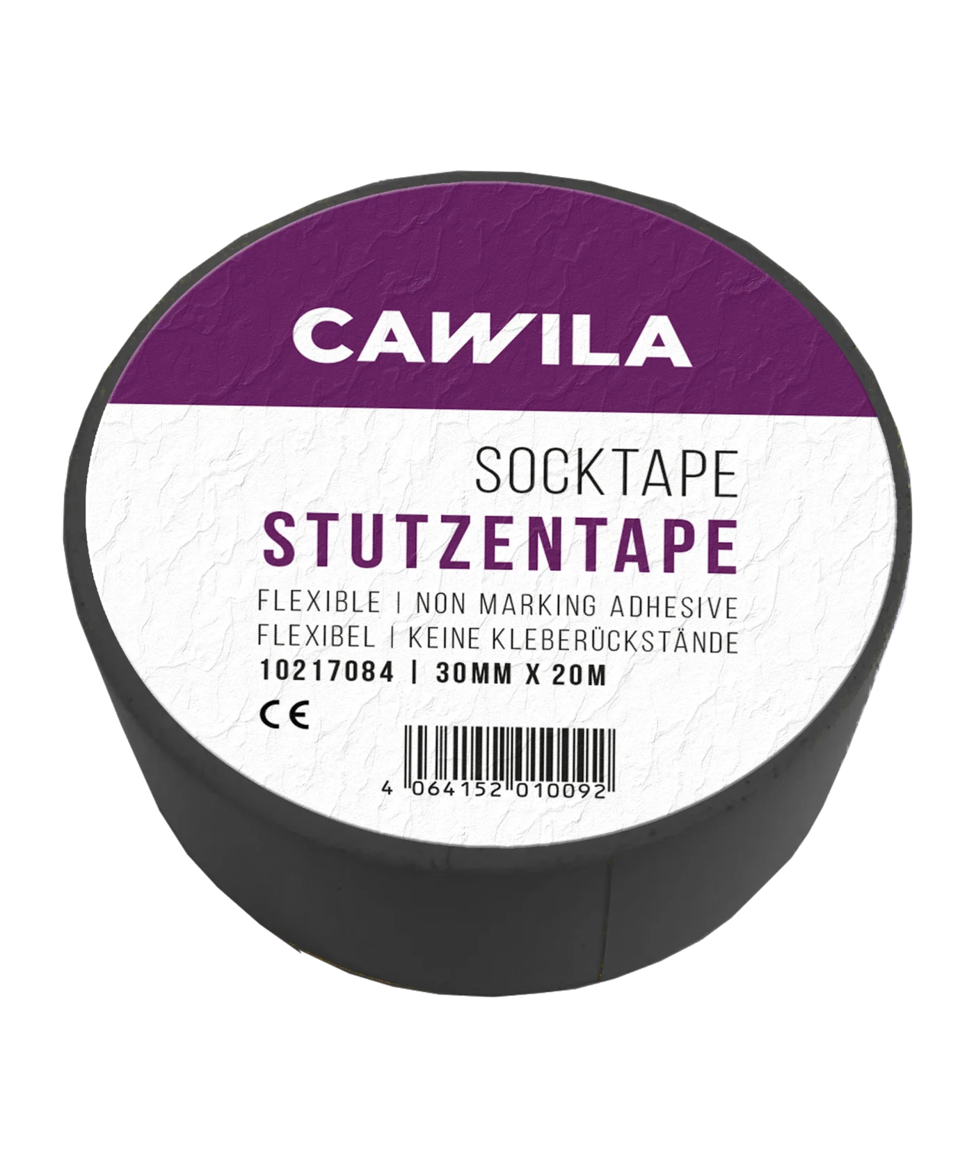 Cawila Stutzentape 3,0cmx20m Schwarz