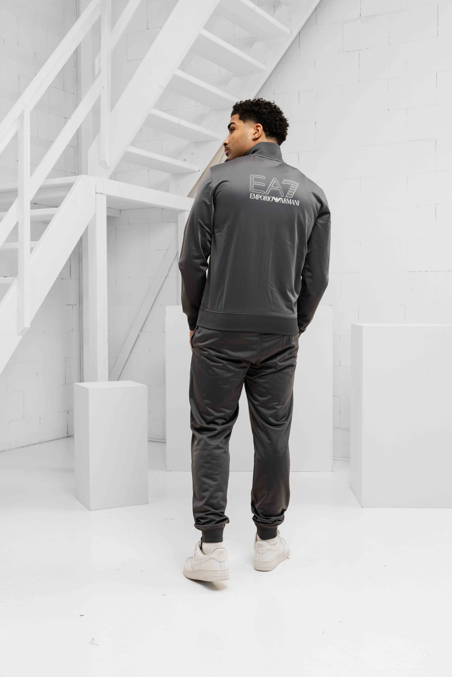 EA7 Emporio Armani 7M001320 Trainingspak Heren Grijs