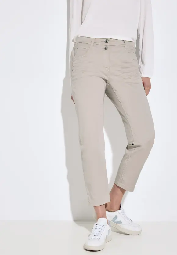 Casual Fit Hose - boulder beige