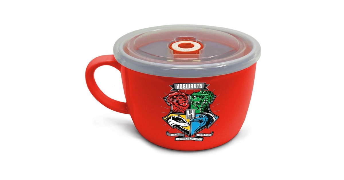 Hole in the WallHarry Potter: Gryffindor Soup and Snack Mug beker  (Rood)