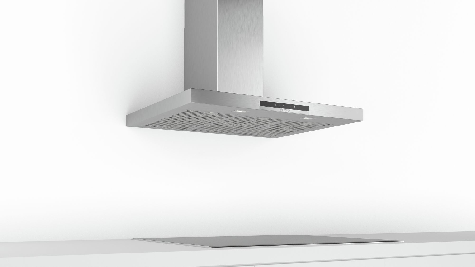 Coifa de parede decorativa Série 4, 90 cm, aço inoxidável, DWB97IM50
