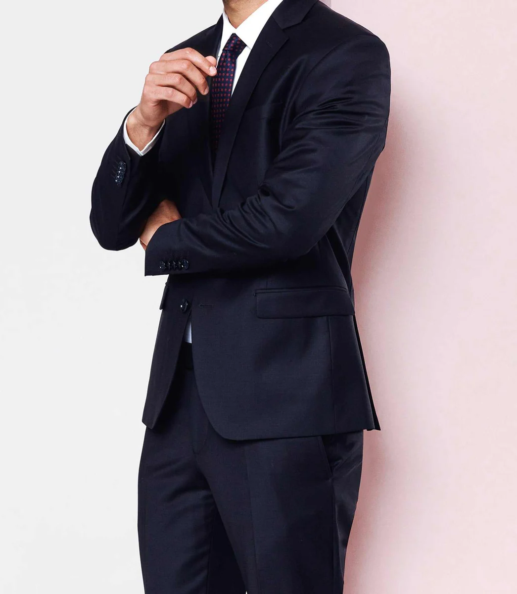 Costume col tailleur marine 