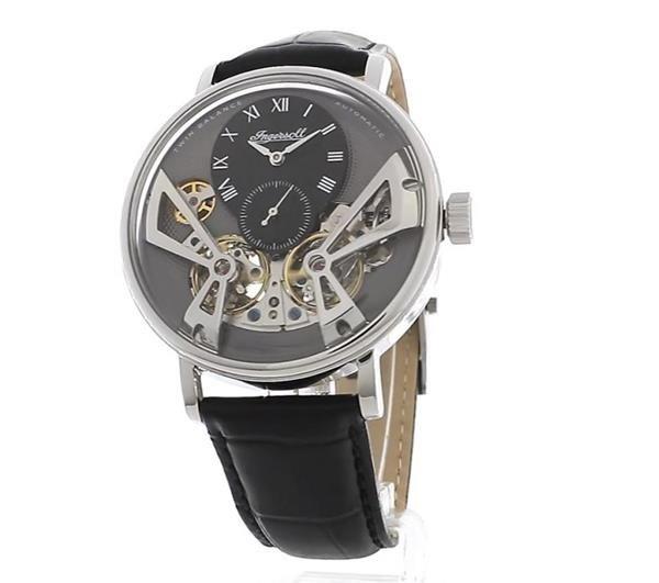 Ingersoll 1892 The Tennessee Black Silver Watch I13103