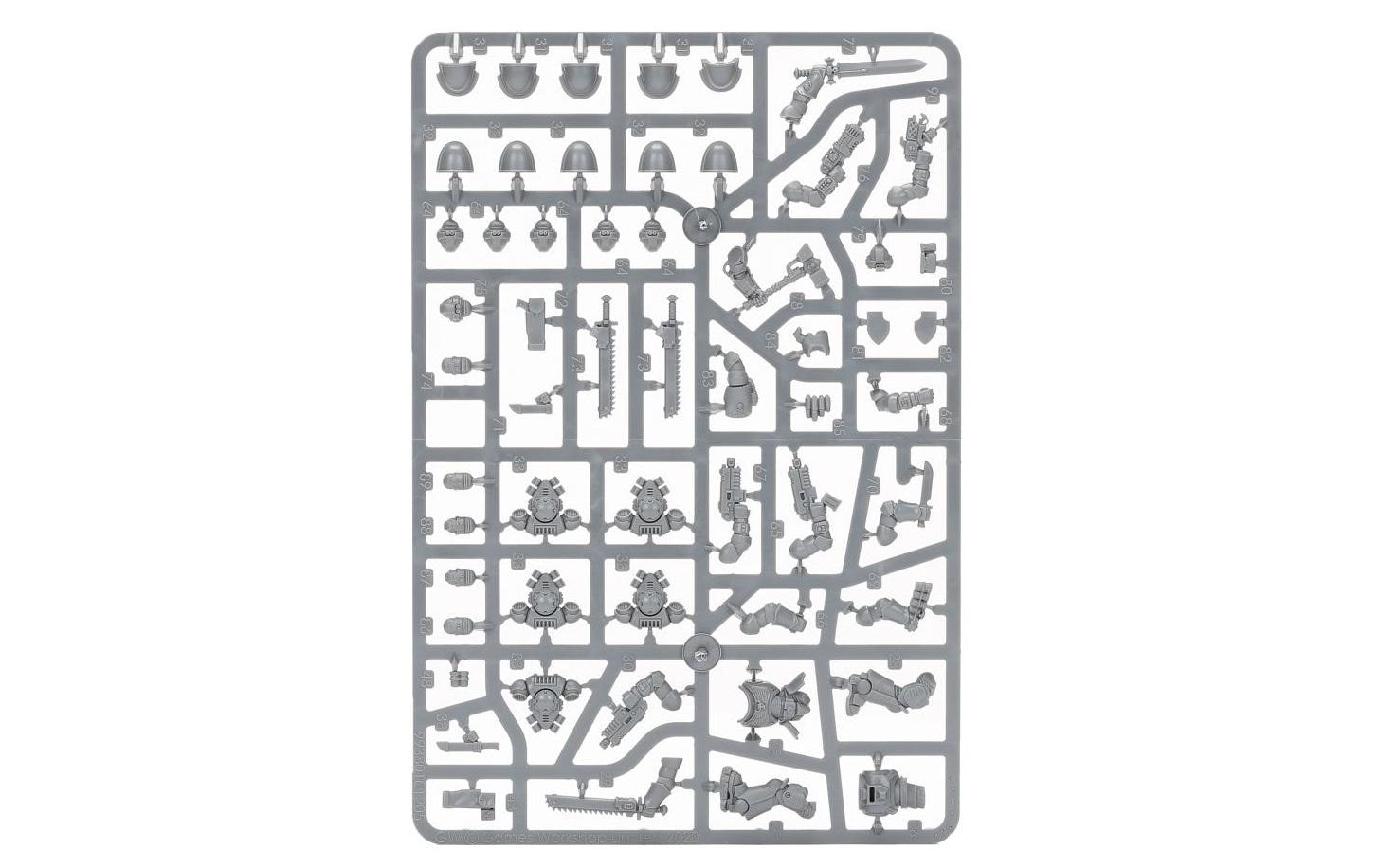 Figurenset WH40K Space Marines Sturm-IntercessorenWarhammer 40.000 Bausatz