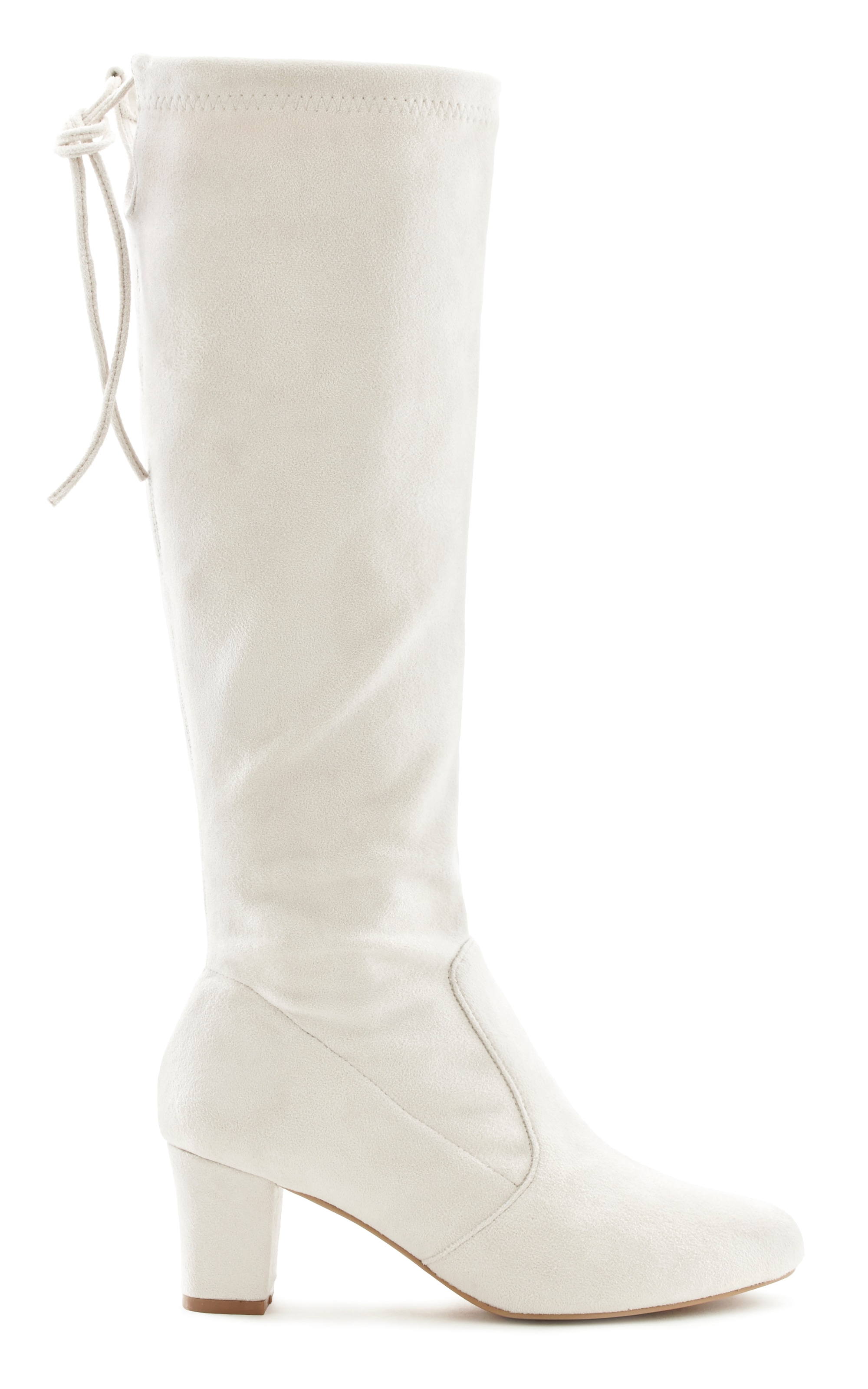 LASCANA Schlupfstiefel  Schlupfboots, Slouchy Boots, Slip-On, Stretch & Blockabsatz
