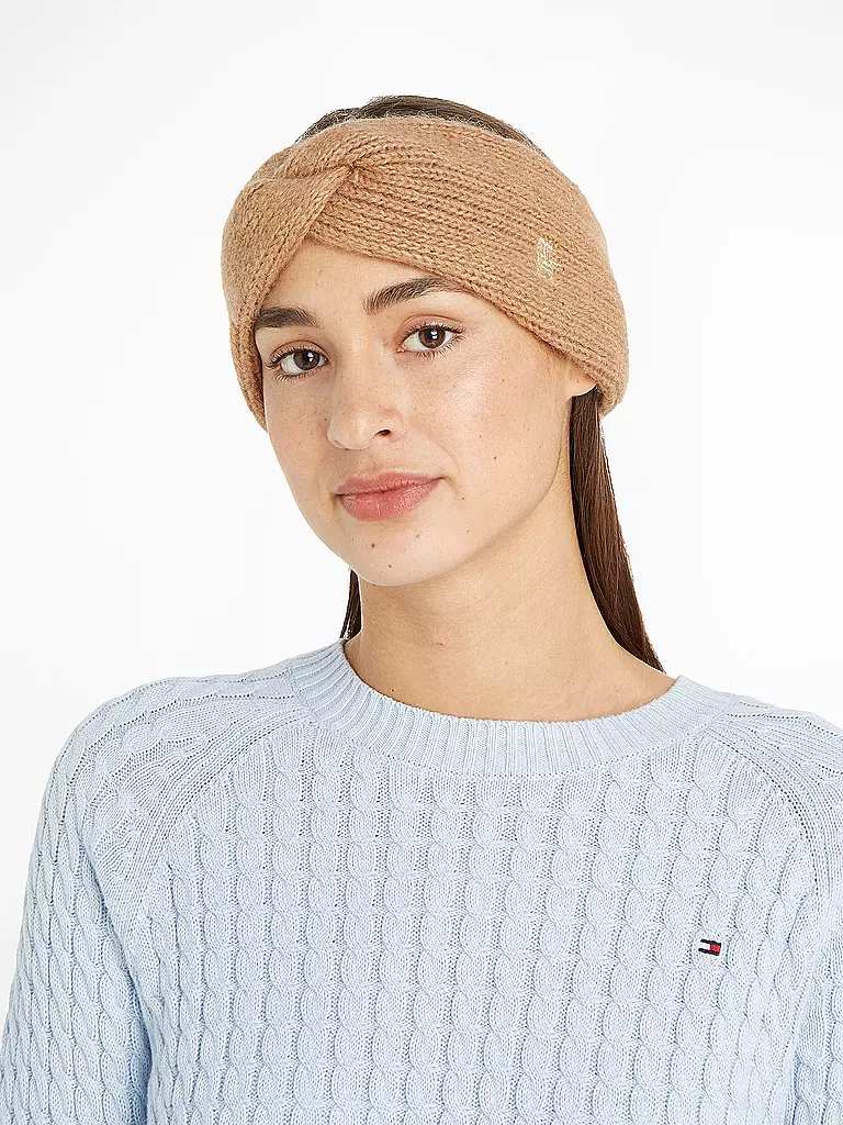TOMMY HILFIGER Stirnband camel