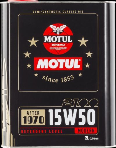 Motul - 15W-50 - Synthetische Olie - 2 Liter
