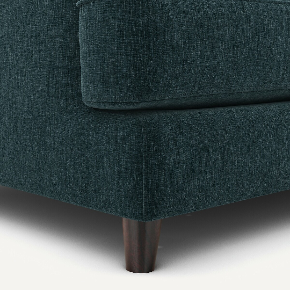 AM.PM<br>Sofá compacto de 2 lugares em veludo chenille, Alwine
