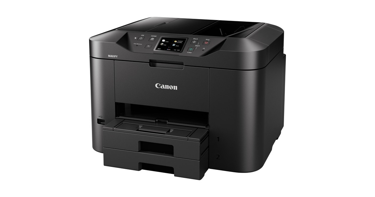 CanonMaxify MB2750 all-in-one inkjetprinter met faxfunctie  (Zwart, Scannen, Kopiëren, Faxen, LAN)