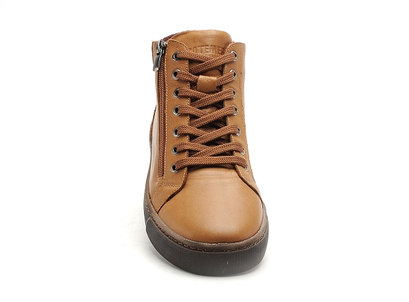 Cotemer boots bottine plates femme ewena marron