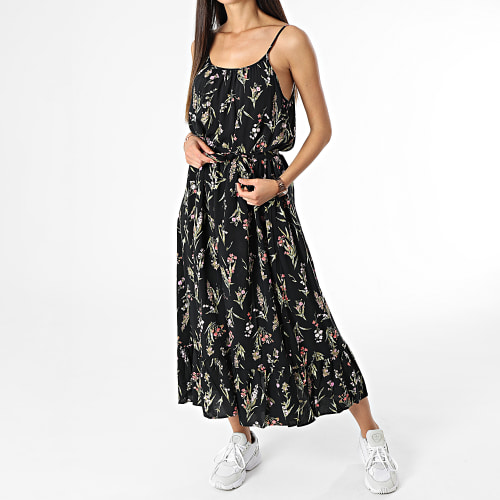 Robe Femme Easy Noir Floral