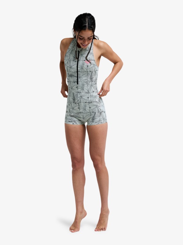 Pro Surf One-Piece Maillot de bain une pièce Boyleg Noir Femme