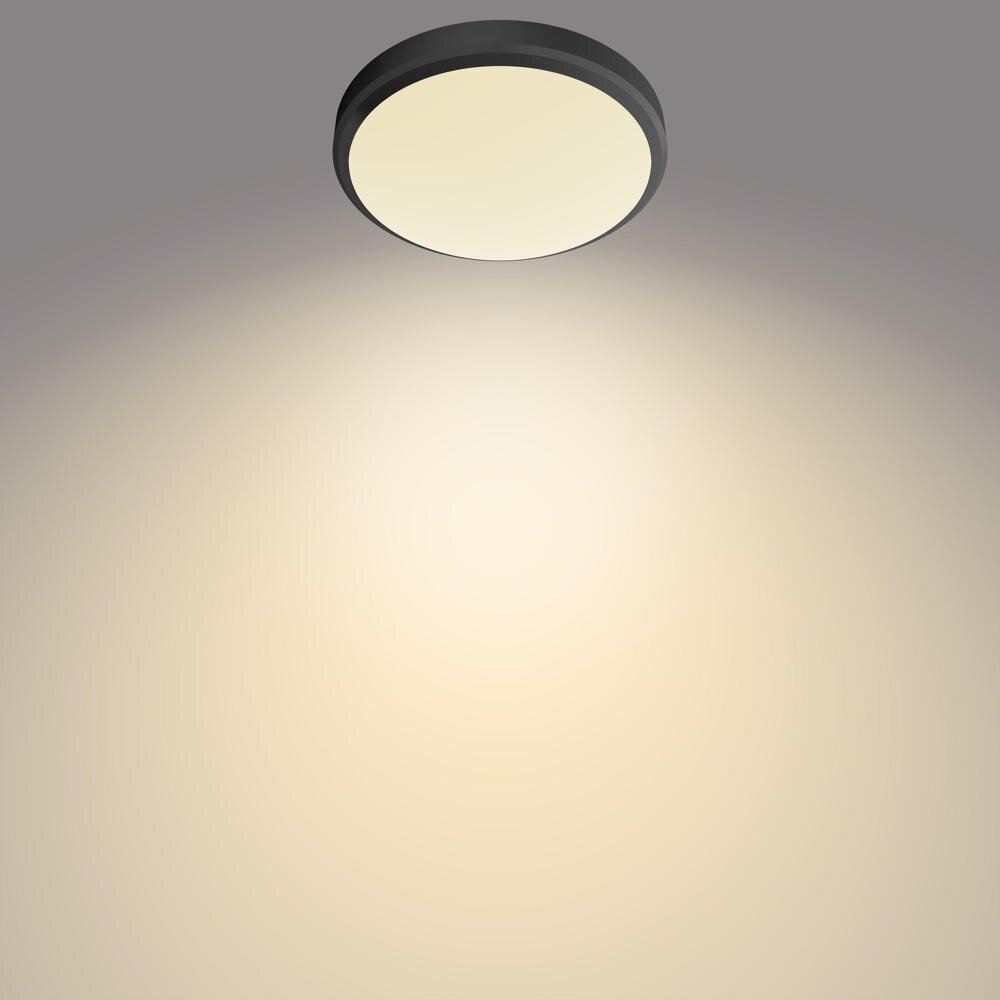 LED badkamerlamp Doris in zwart 6W 600lm IP44
