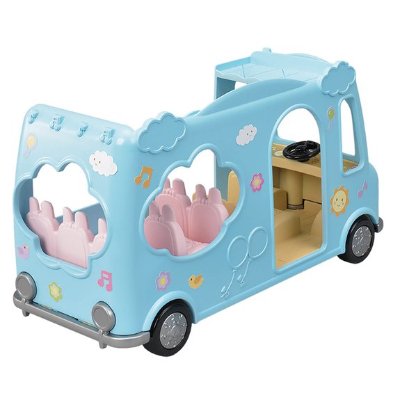 Sylvanian Families 5317 - Le bus arc-en-ciel des bébés