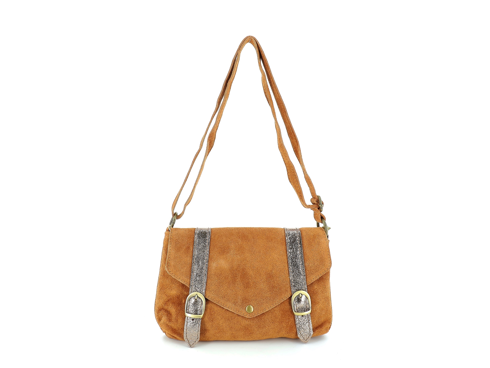 L brand-248 B SAC CUIR Cuir Camel