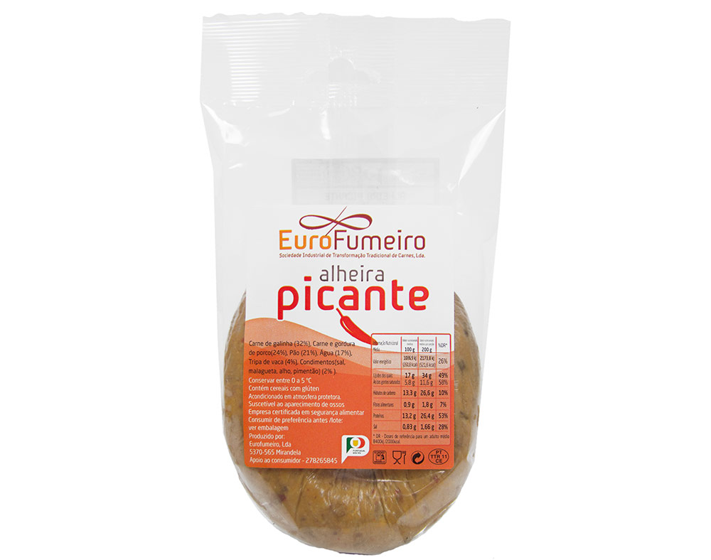 ALHEIRA EUROFUMEIRO PICANTE 200G