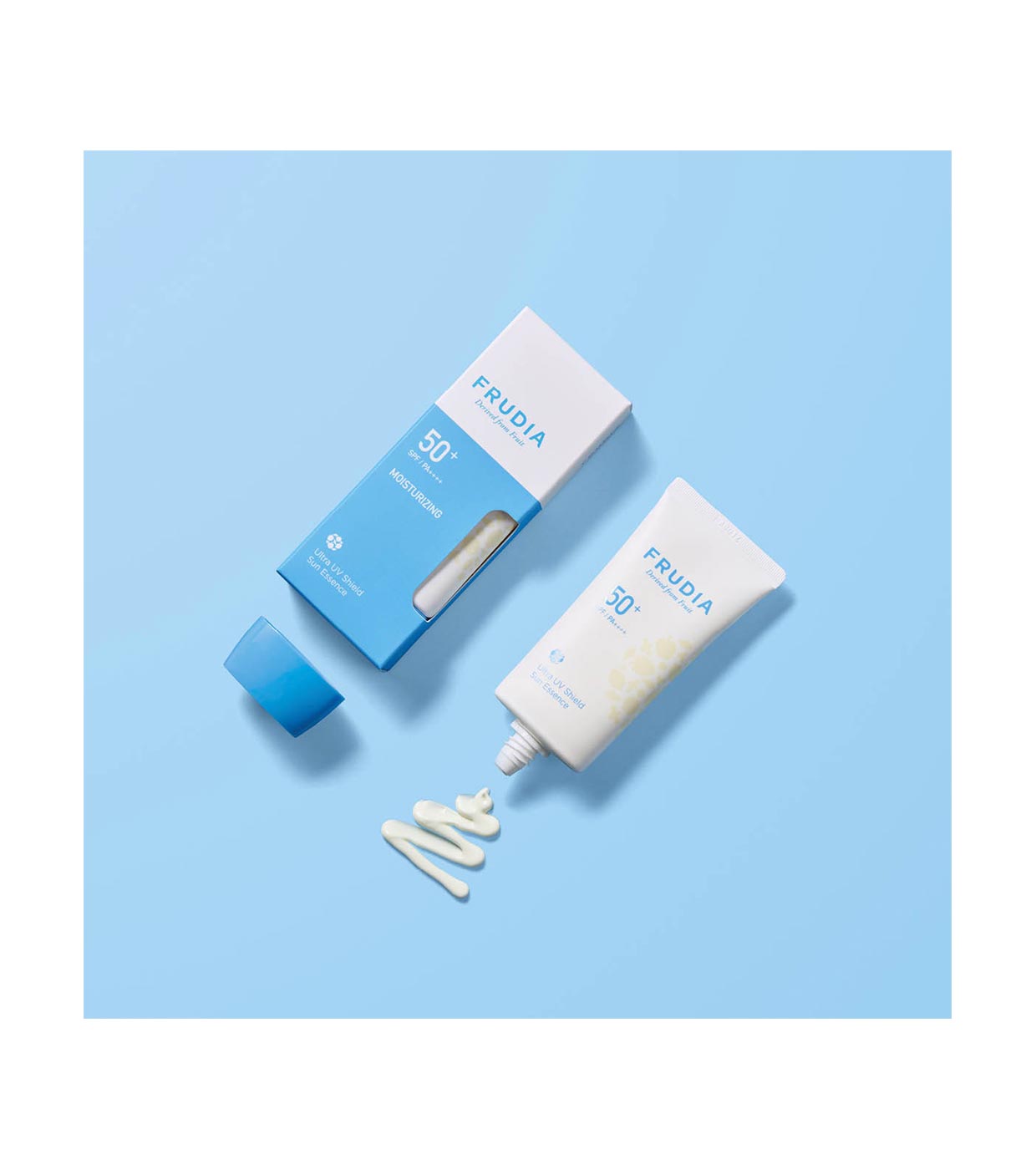 Frudia - Protetor solar facial hidratante SPF50+ Ultra UV Shield Sun Essence