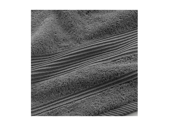 Drap de Bain 90 x 150 cm Tendresse Anthracite - Eponge Unie
