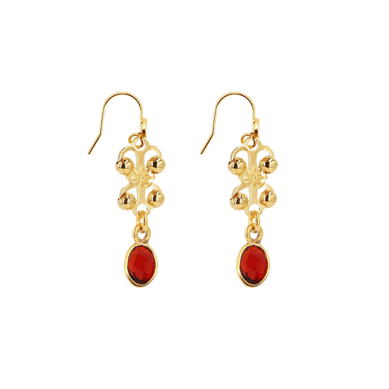 FARAH - Boucles d'oreilles | Bleu