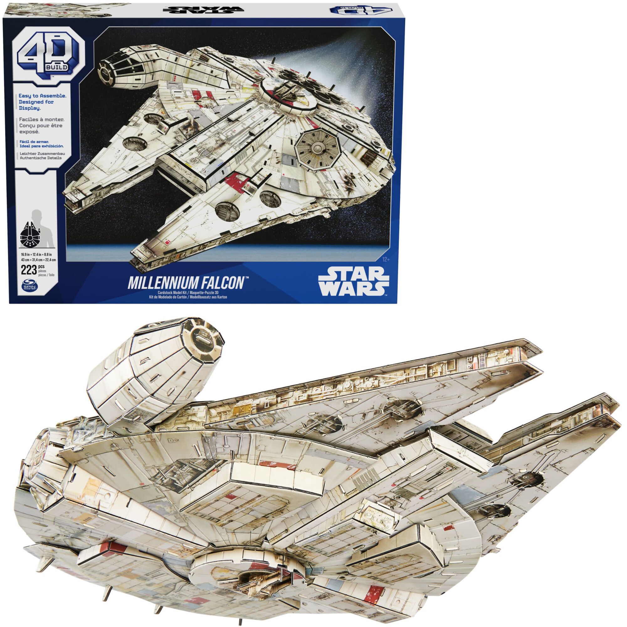 Spin Master Modellbau 4D Build - Star Wars Millennium Falcon