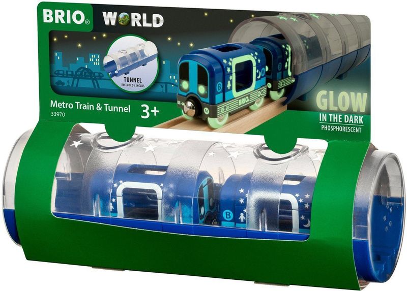 BRIO - Metrotrein - Speelgoed - Groen - Hout