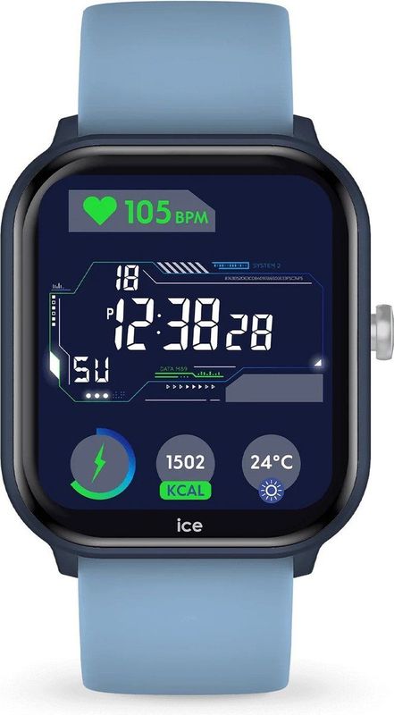 Ice Watch - Smart Junior 3.0 - Smartwatch - Lichtblauw - AMOLED-display
