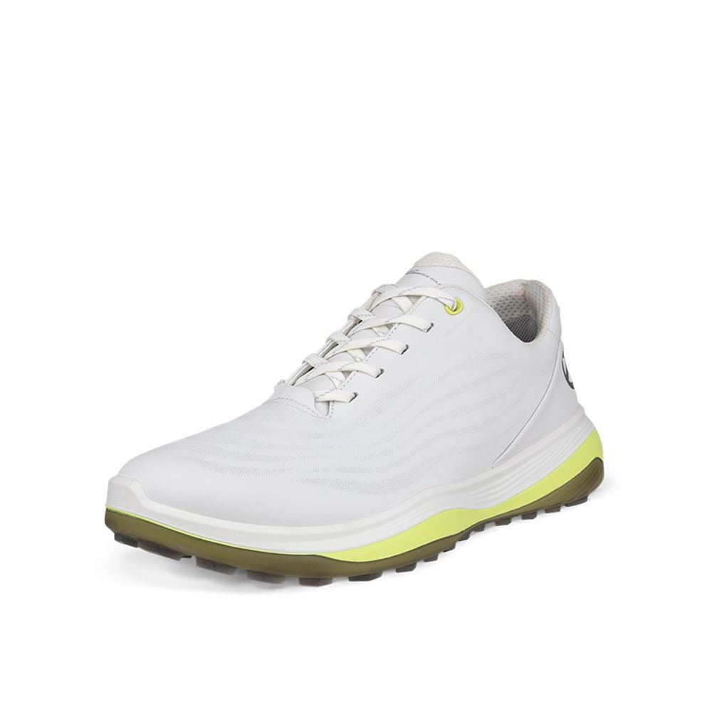 LT1 Golfsko Herre Hvit/Gul