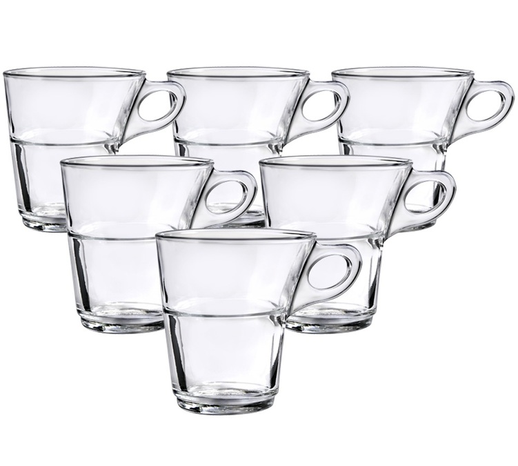 6 tasses à café Caprice 22 cl -Duralex