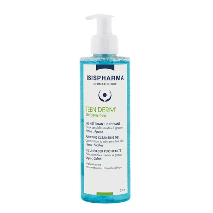Isispharma Teen Derm gel Sensitive 250 ml
