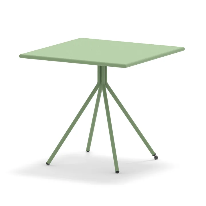 Vermobil - Twist Tisch, 80 x 80 cm, salbei