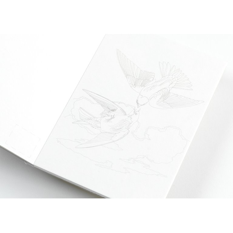 Pepin Künstler-Postkarten-Malbuch Aquarellpapier