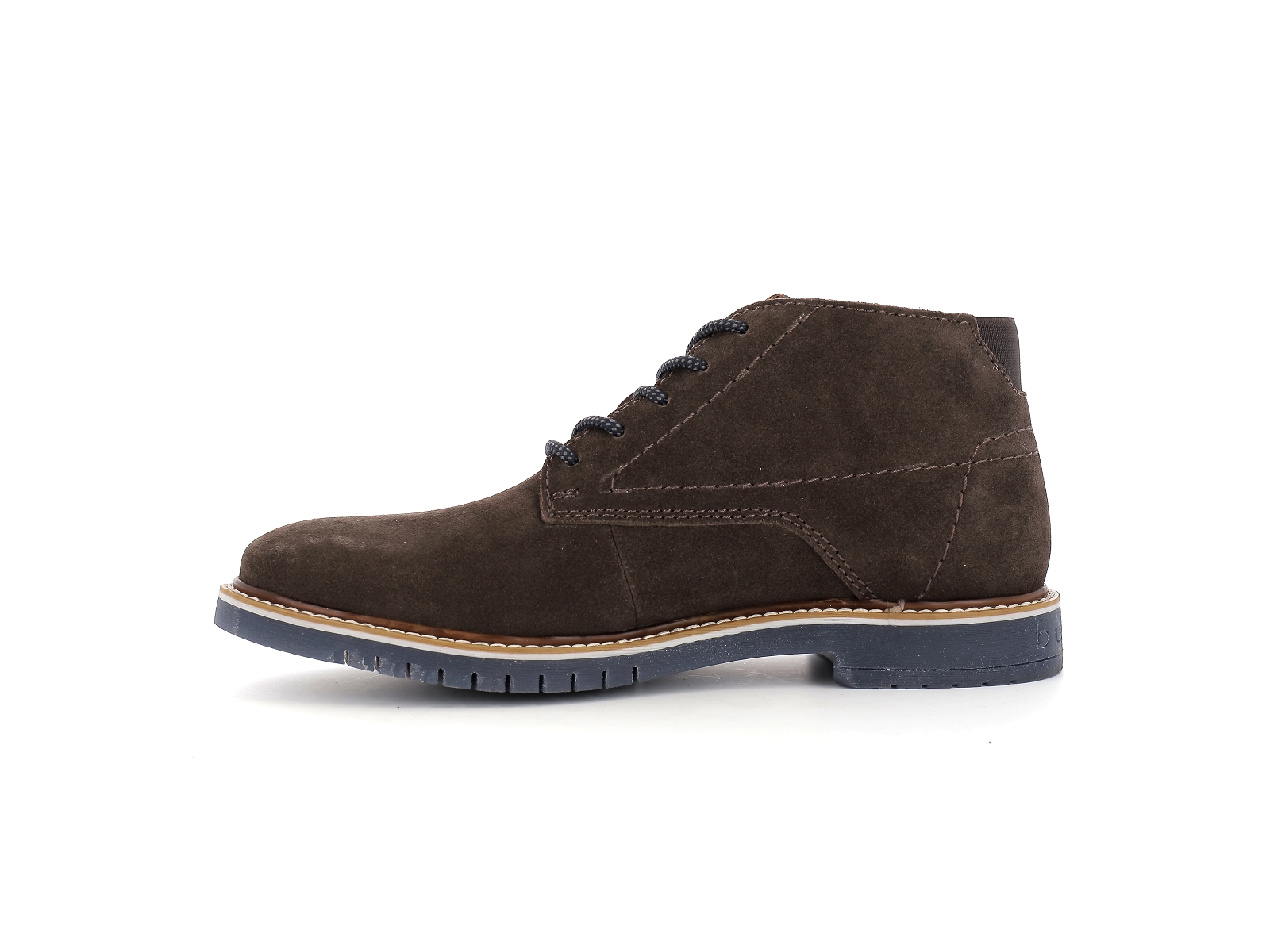 Bugatti-331-83736-1400 Nubuck Gris Foncé