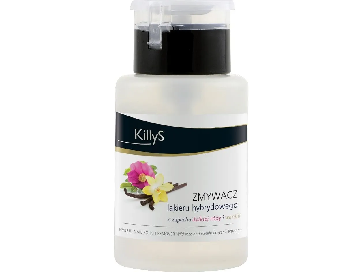 INTER VION_Hybrid Nail Polish Remover with pump Wild Rose & Vanilla 150ml