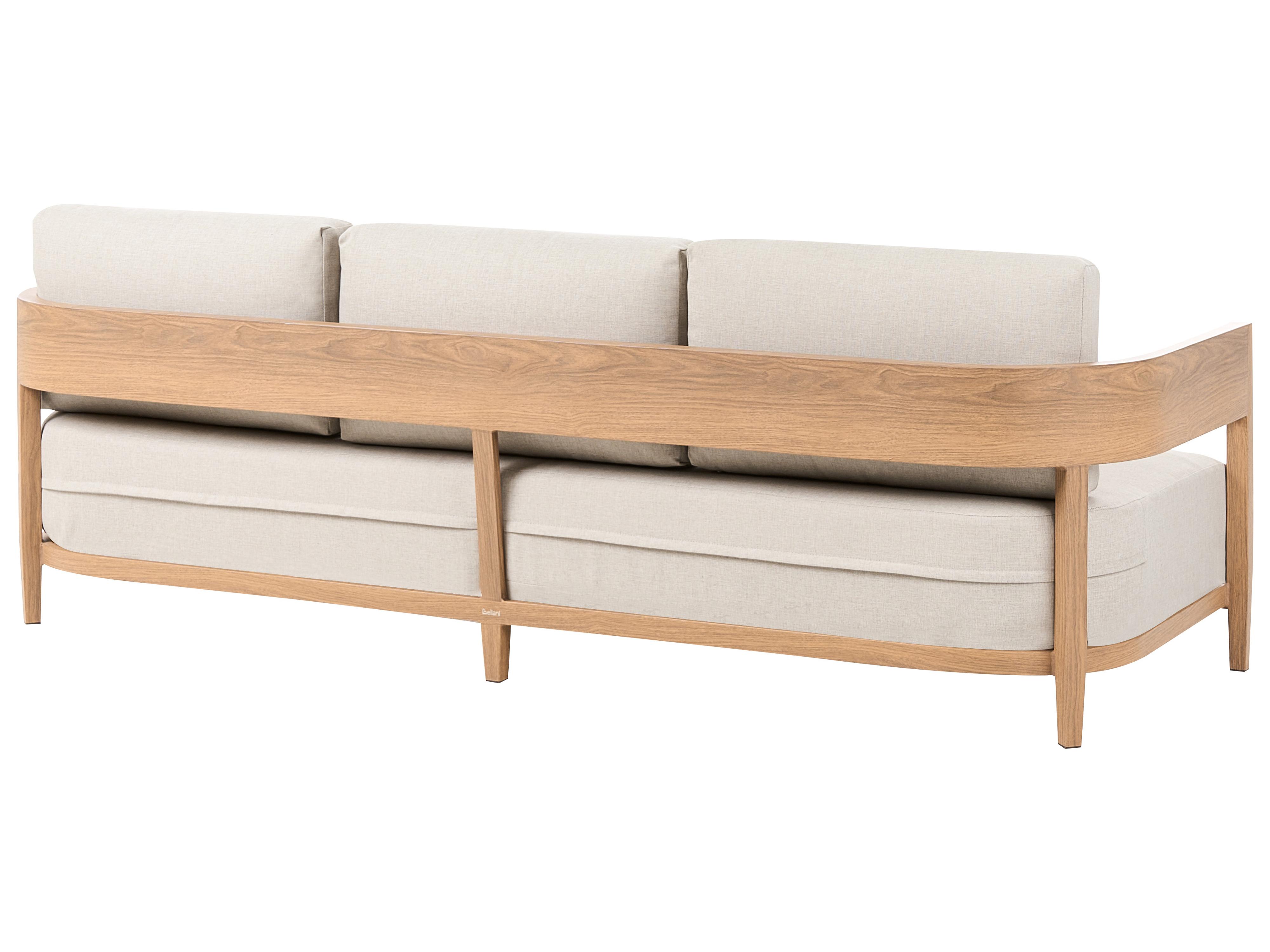 Tuin hoekloungeset met tafel 5-zits SAMPIERI linkszijdig Metaal Lichtbruin