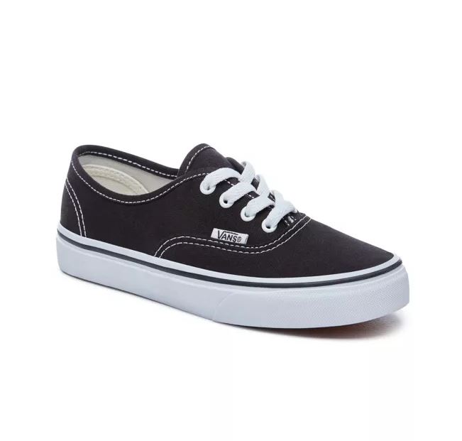 Vans UY Authentic Black True White 13.5 US