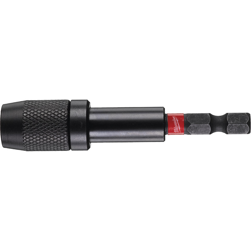 Milwaukee Shockwave bithouder met borging 73mm
