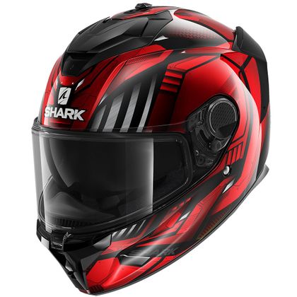 Casque Shark SPARTAN GT REPLIKAN - BOUCLE MICROMETRIQUE - Noir / Rouge