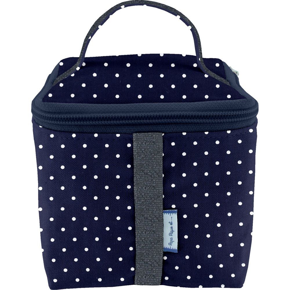 Petit Vanity Pois Marine