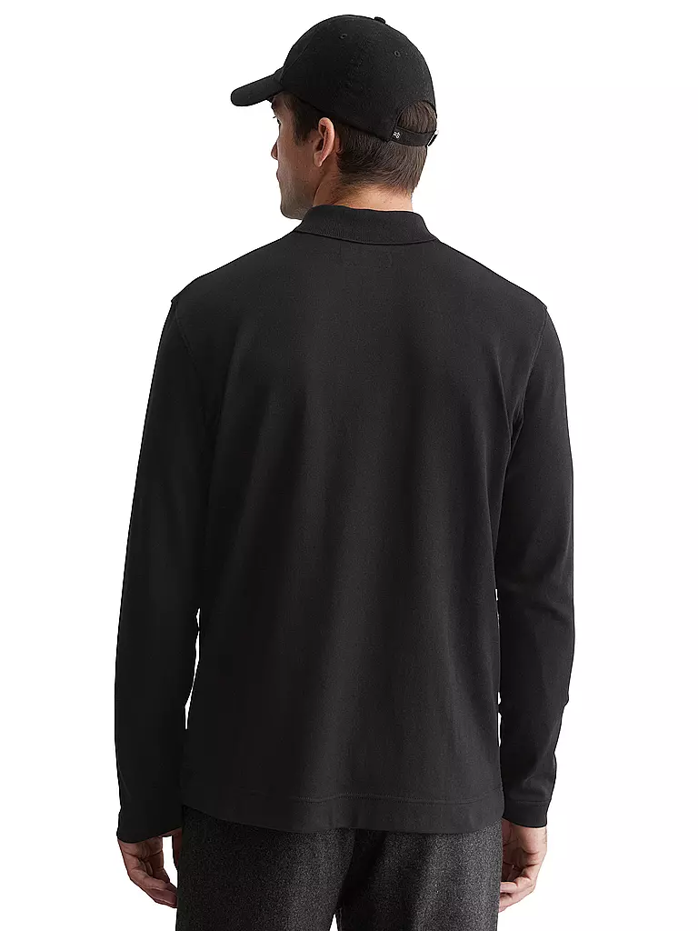 MARC O'POLO Poloshirt schwarz