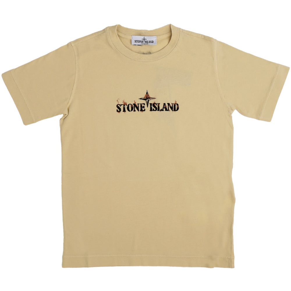 Køb Stone Island Natural Beige T Shirt